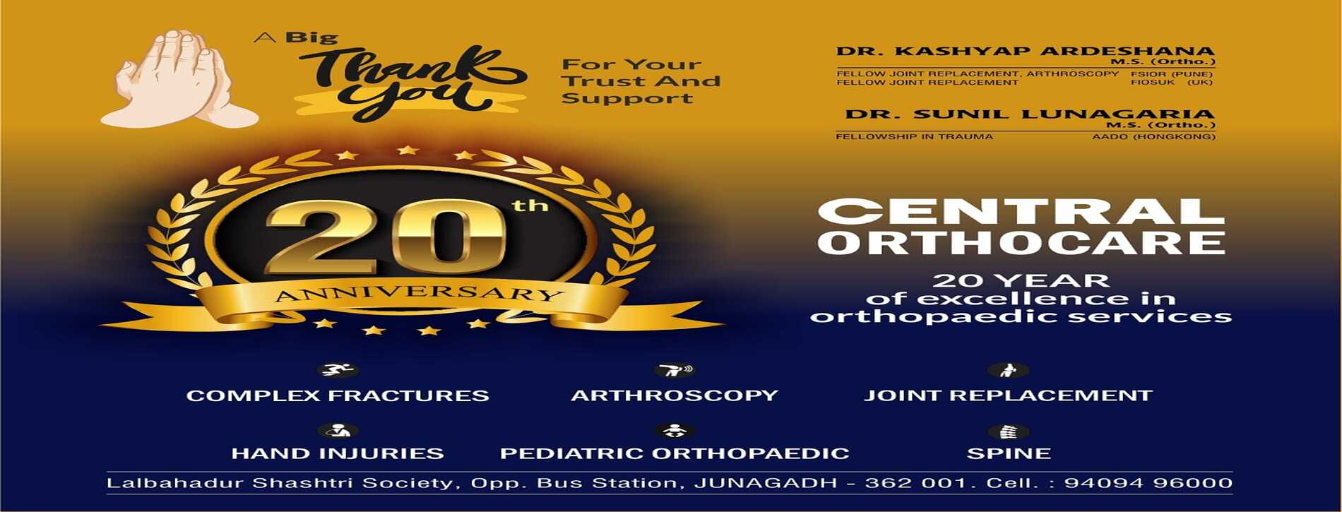 Site - Central Orthocare Surgeon Website
